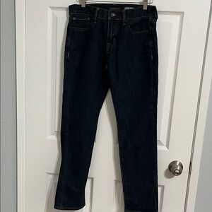 Aeropostale Men's Dark Blue Straight Jeans